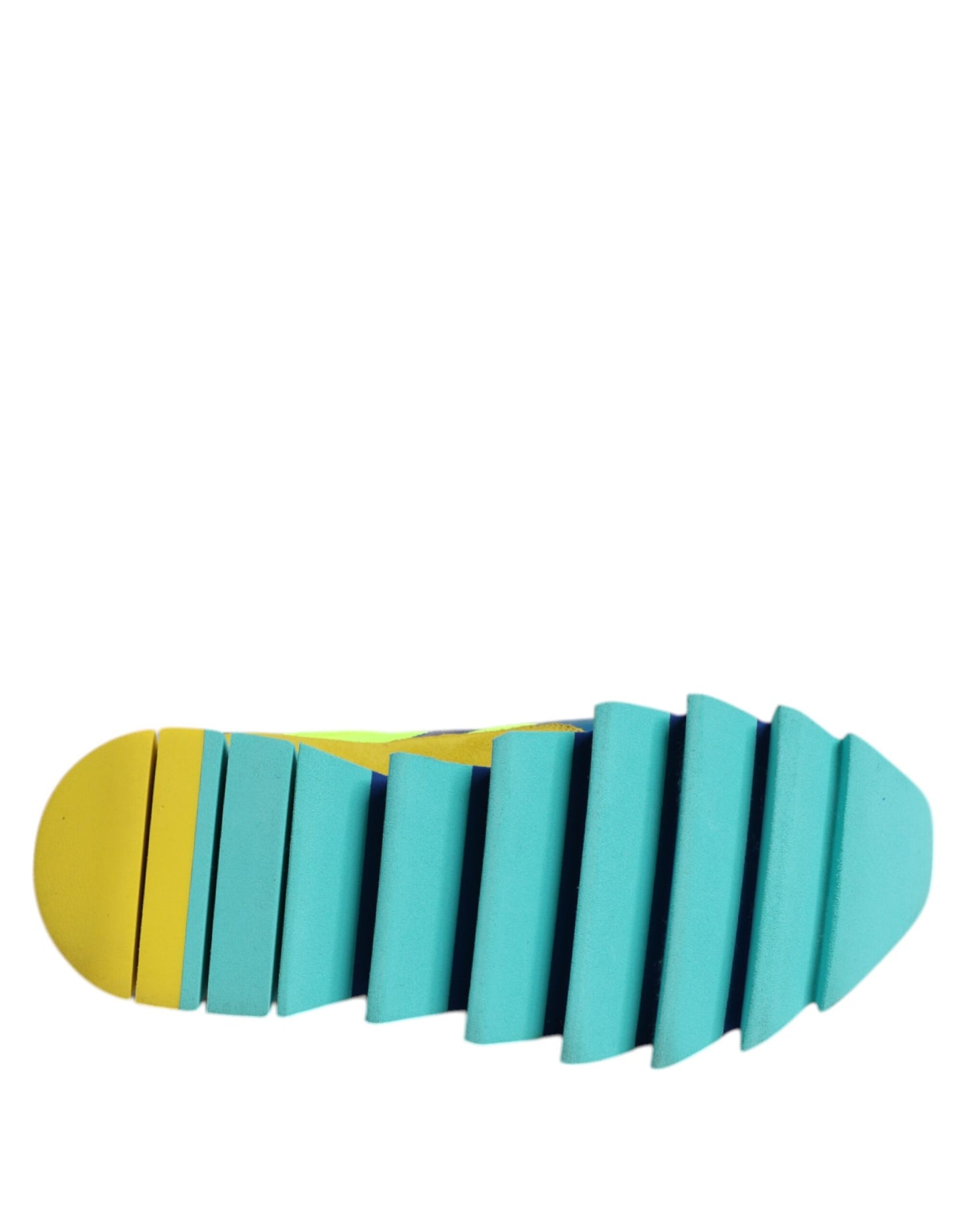 Multicolor Leather Low Top Men Sneakers Shoes-Dolce & Gabbana-LabelTerrace.com