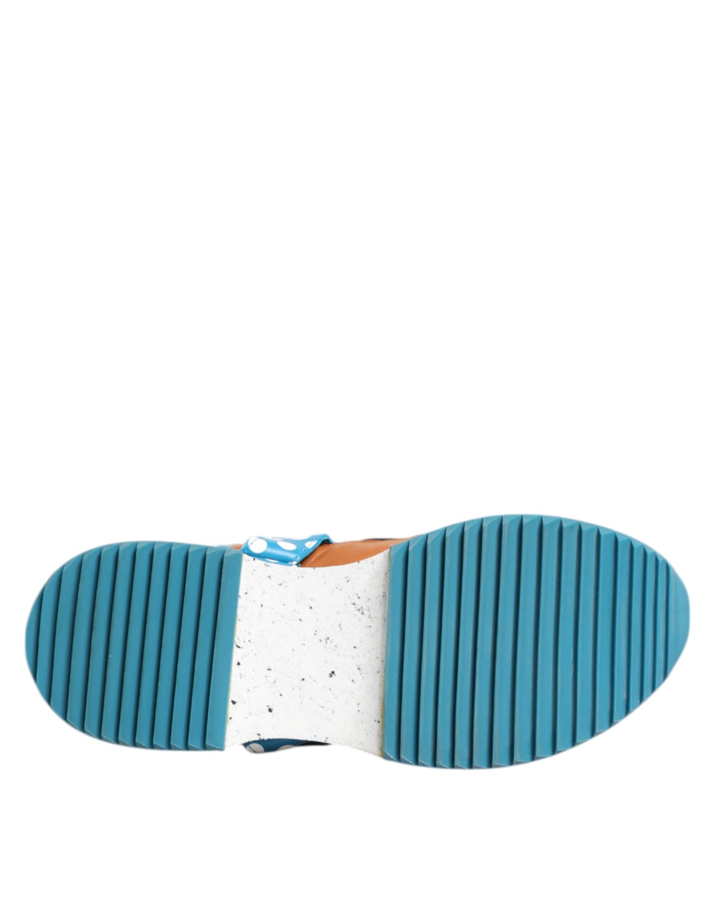 Multicolor Leather Low Top Sneakers Shoes-Dolce & Gabbana-LabelTerrace.com