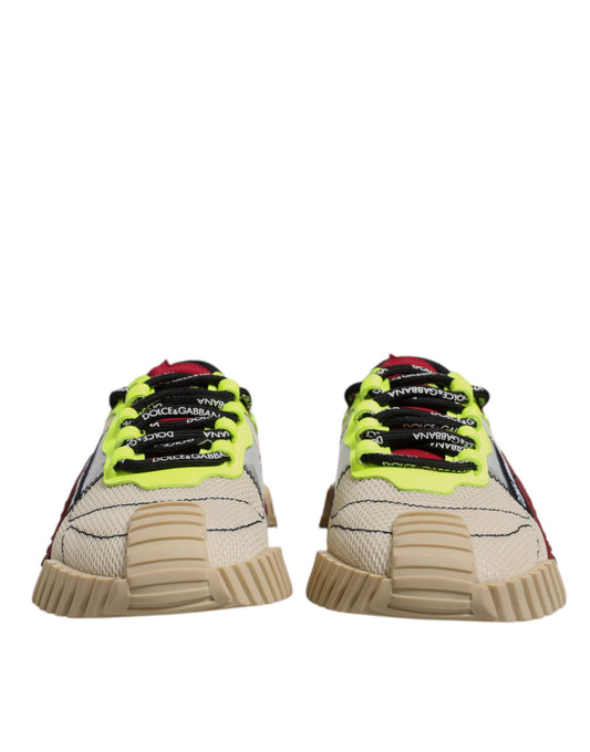 Multicolor Low Top NS1 Sneakers Shoes-Dolce & Gabbana-LabelTerrace.com