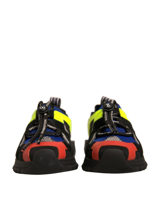 Multicolor Low Top Sorrento Sneakers Shoes-Dolce & Gabbana-LabelTerrace.com