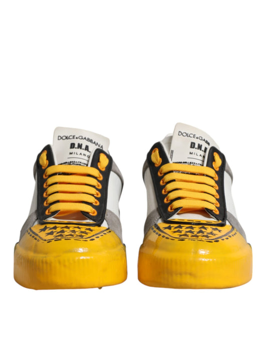 Multicolor MIAMI Low Top Sneakers Shoes-Dolce & Gabbana-LabelTerrace.com