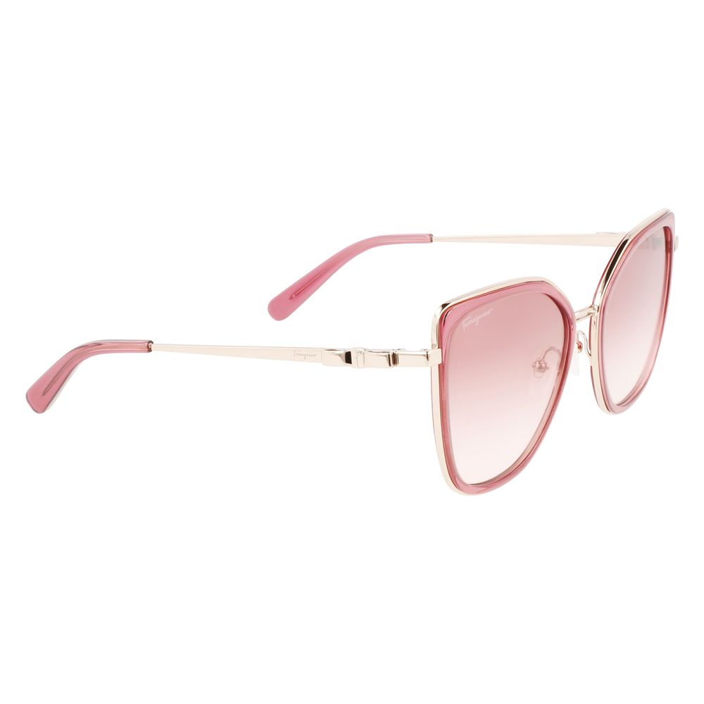 Multicolor Metal Sunglasses-Ferragamo-LabelTerrace.com