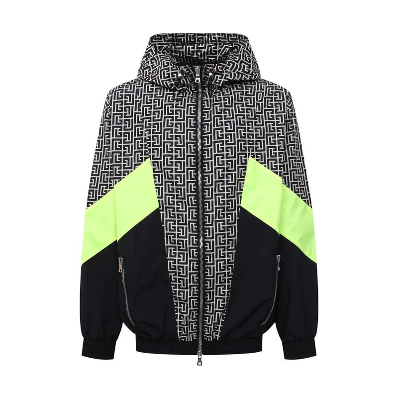 Multicolor Nylon Men Jacket-Balmain-LabelTerrace.com