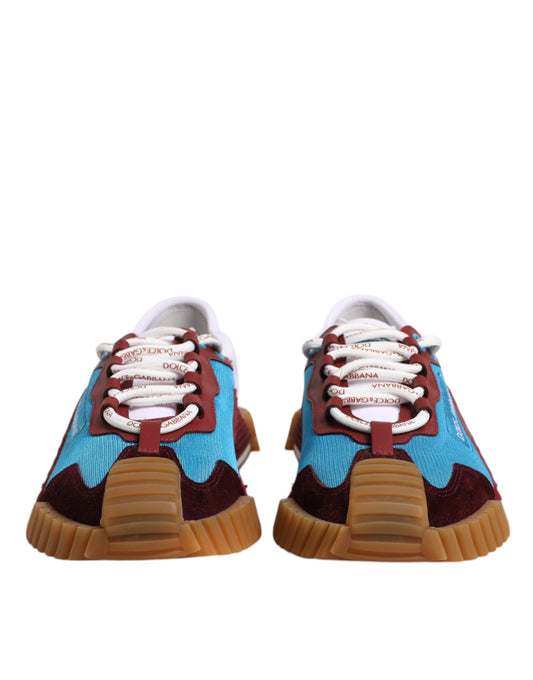 Multicolor Nylon NS1 Low Top Sneakers Shoes-Dolce & Gabbana-LabelTerrace.com