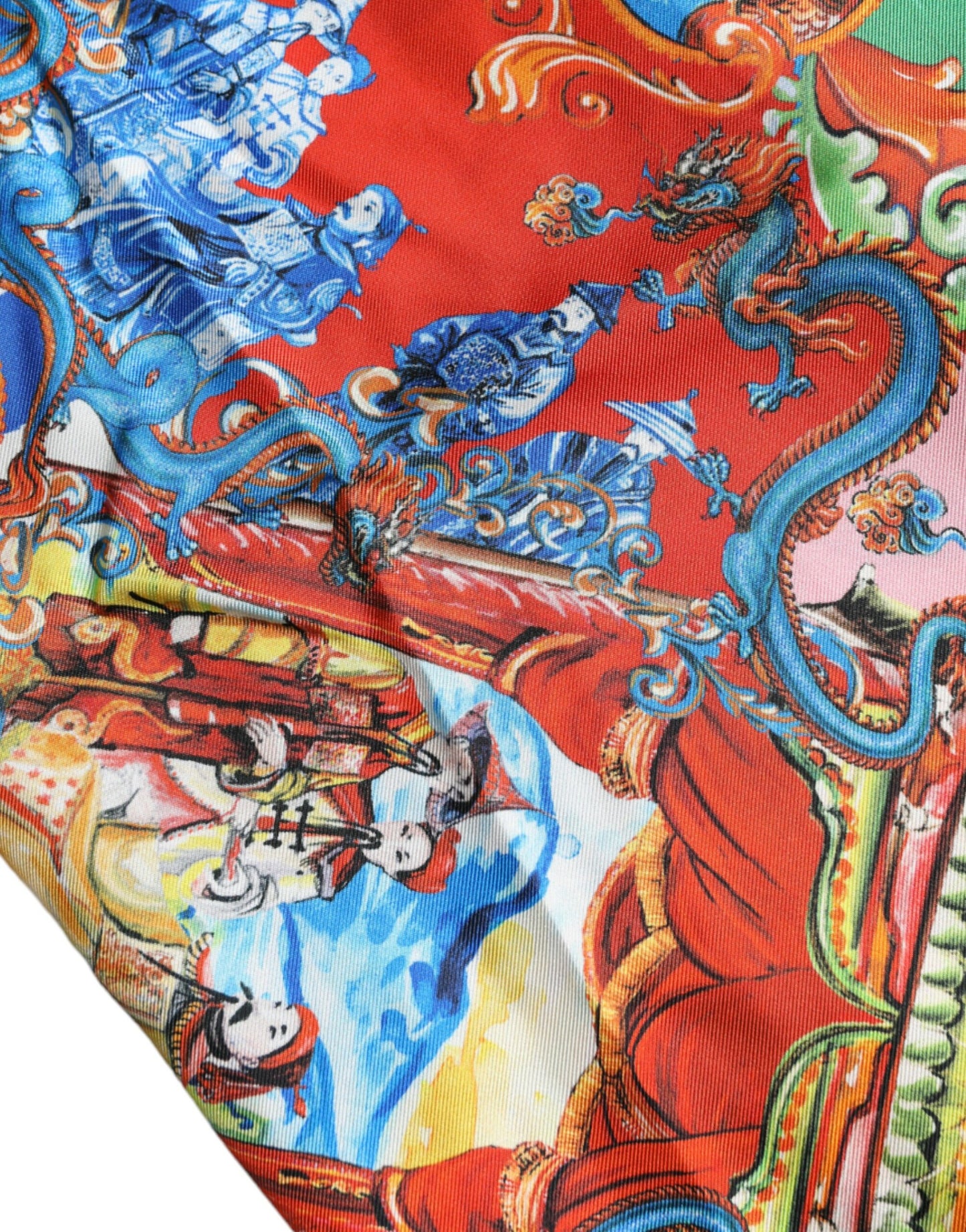 Multicolor Patterned Button Down Casual Shirt-Dolce & Gabbana-LabelTerrace.com