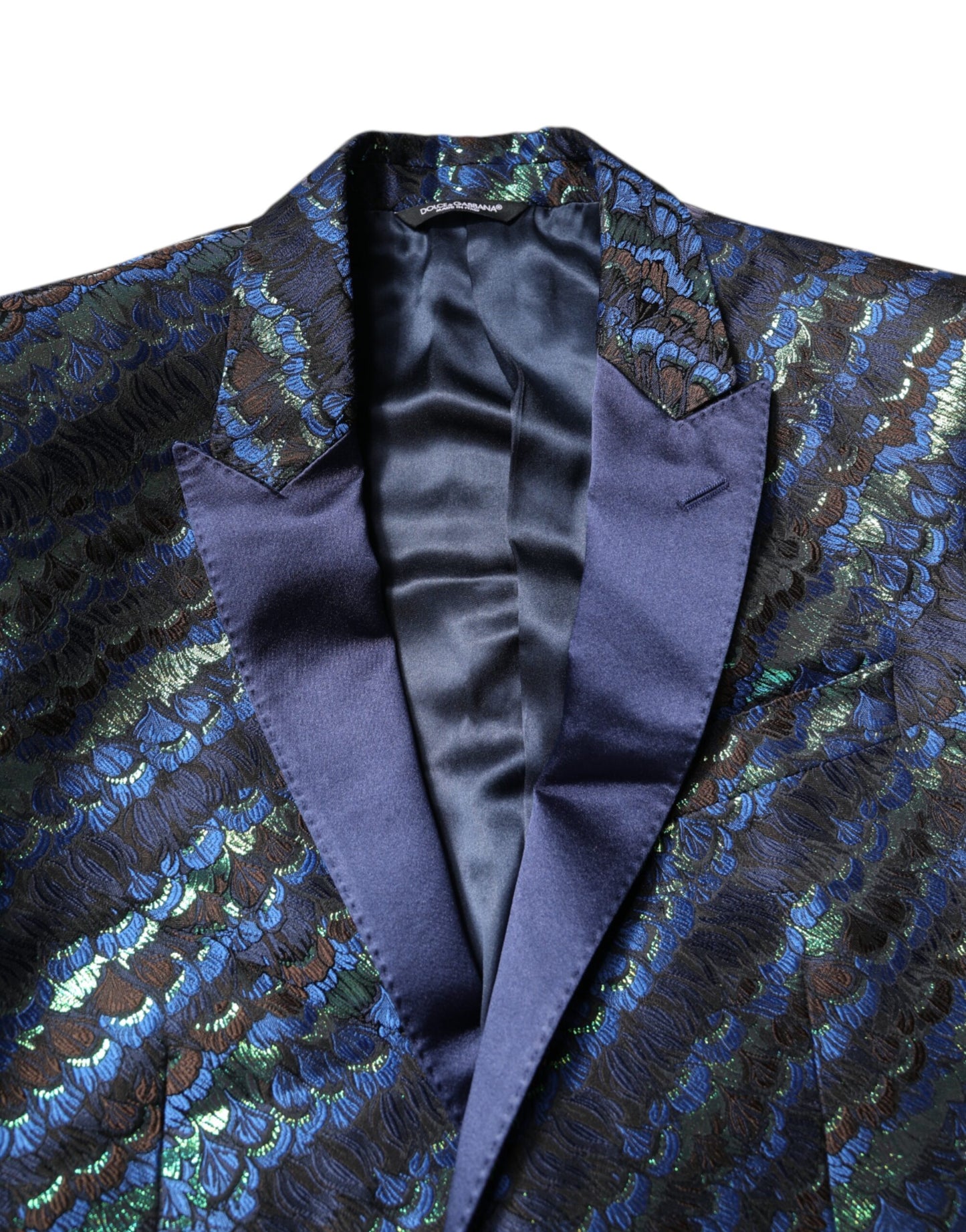 Multicolor Polyester Jacquard 2 Piece Suit-Dolce & Gabbana-LabelTerrace.com