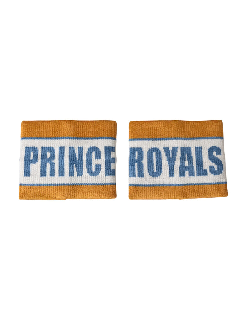 Multicolor Prince Royals Wool Wristband-Dolce & Gabbana-LabelTerrace.com