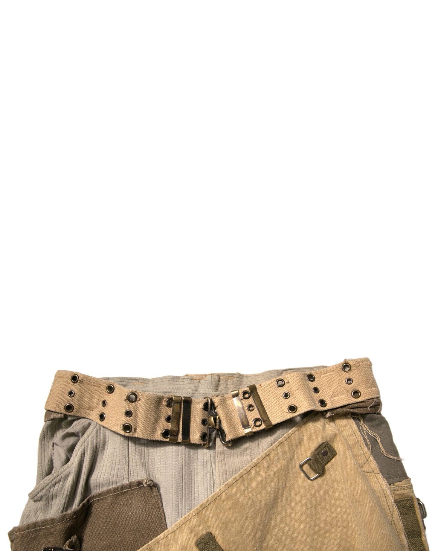 Multicolor Reconstructed Flight Cargo Pants-Dolce & Gabbana-LabelTerrace.com