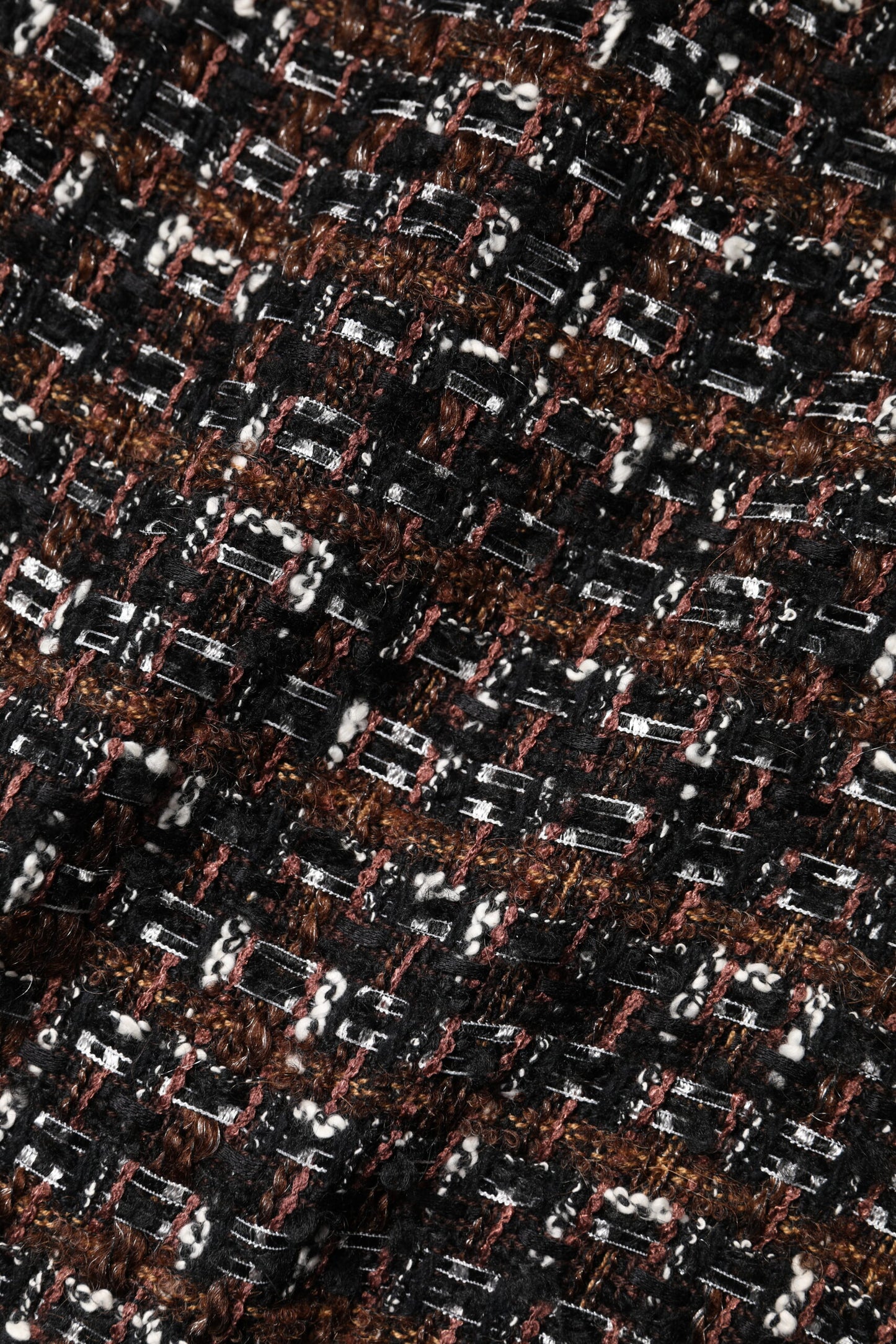 Multicolor Sleeveless Mini Tweed A-line Dress-Dolce & Gabbana-LabelTerrace.com