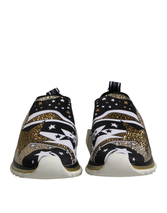 Multicolor Sorrento Low Top Sneakers Shoes-Dolce & Gabbana-LabelTerrace.com