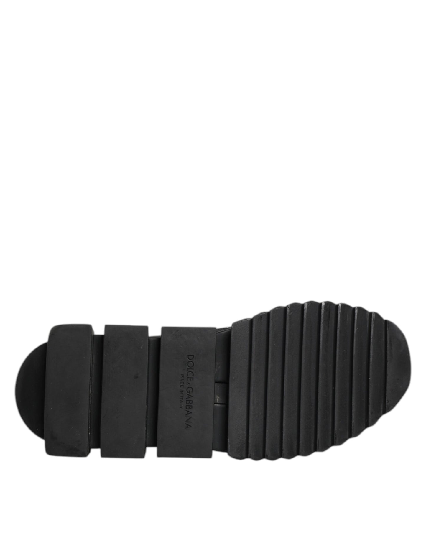 Multicolor Sorrento Socks Men Sneakers Shoes-Dolce & Gabbana-LabelTerrace.com