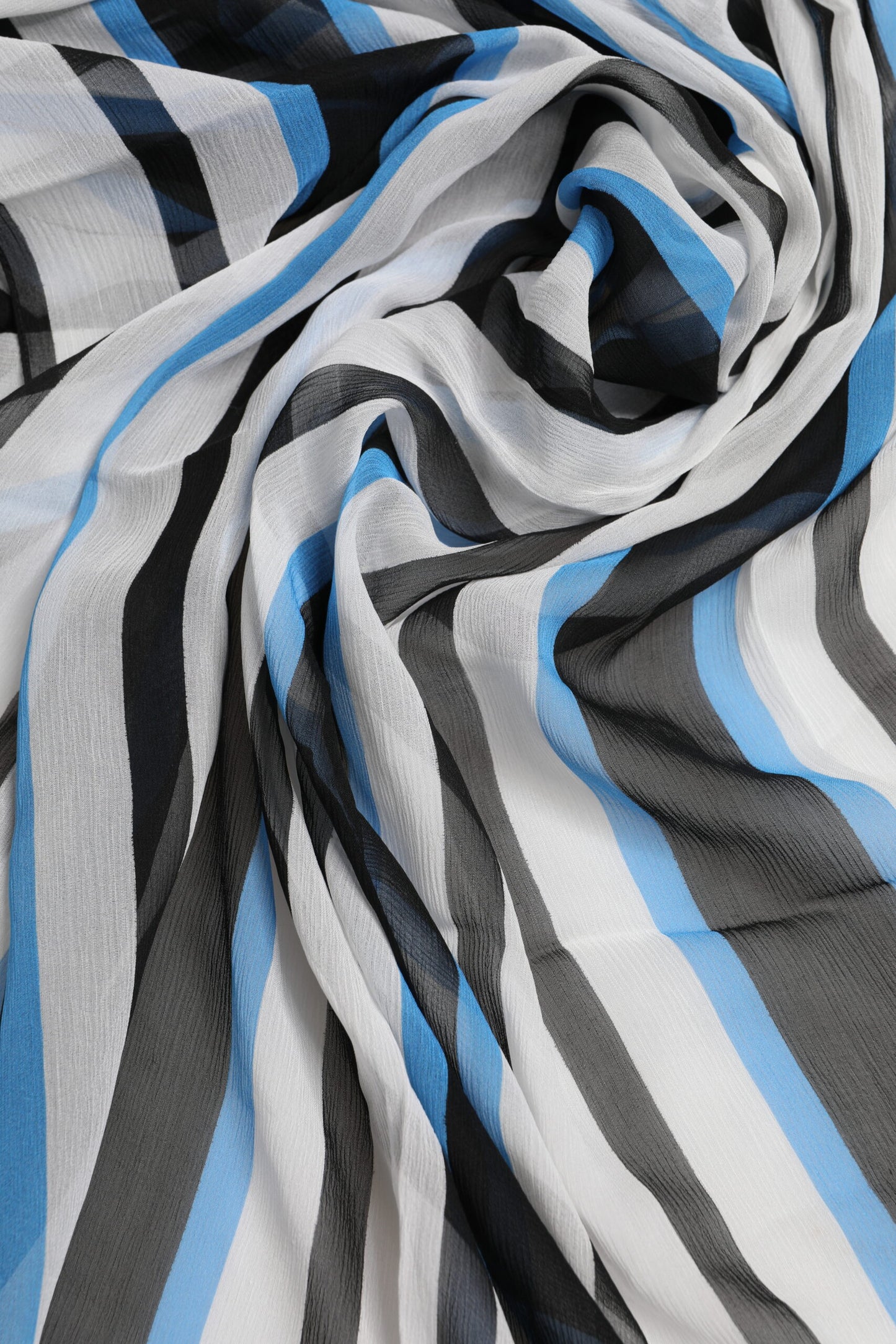 Multicolor Striped Neck Warmer Wrap Scarf-Dolce & Gabbana-LabelTerrace.com