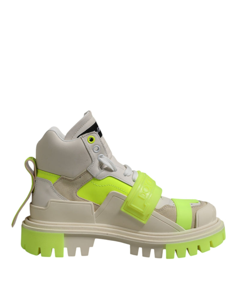 Multicolor Trekking Boots Sneakers Shoes-Dolce & Gabbana-LabelTerrace.com