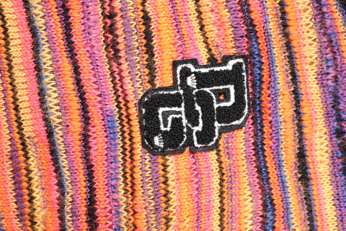 Multicolor Wool DGLogo Knit Pullover Sweater-Dolce & Gabbana-LabelTerrace.com