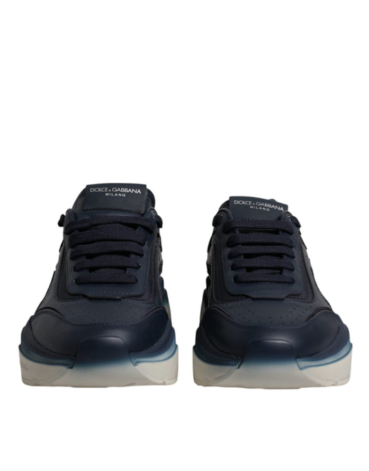 Navy Blue Daymaster Low Top Men Sneakers Shoes-Dolce & Gabbana-LabelTerrace.com