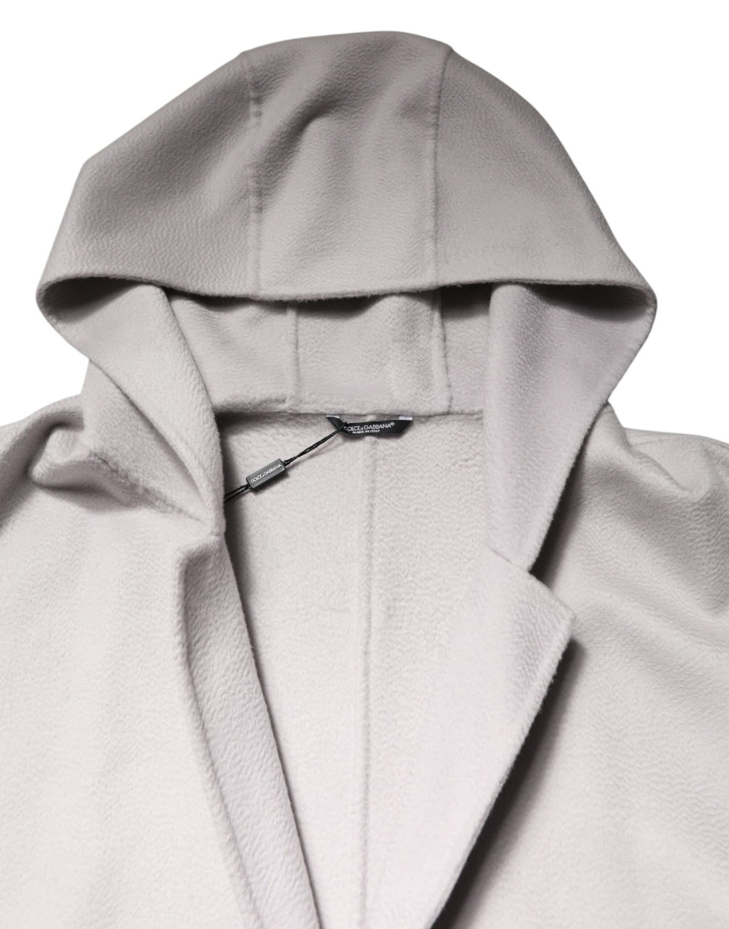 Off White Belted Long Trench Coat Men Jacket