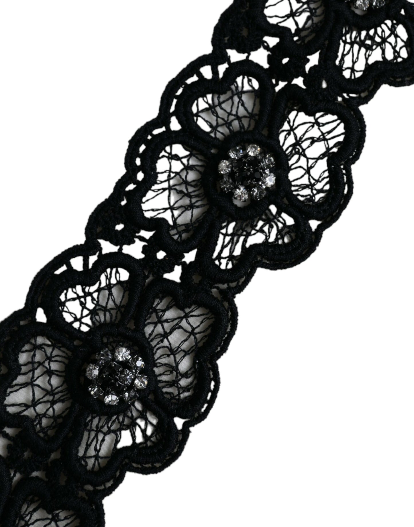 Off White Silk Lace Trim Short Sleeves Top-Dolce & Gabbana-LabelTerrace.com