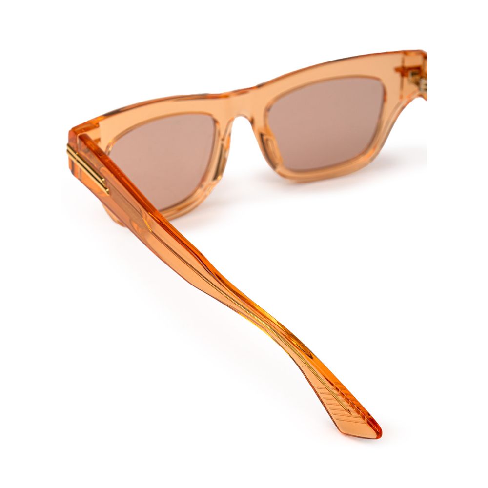 Orange Acetate Sunglasses-Bottega Veneta-LabelTerrace.com