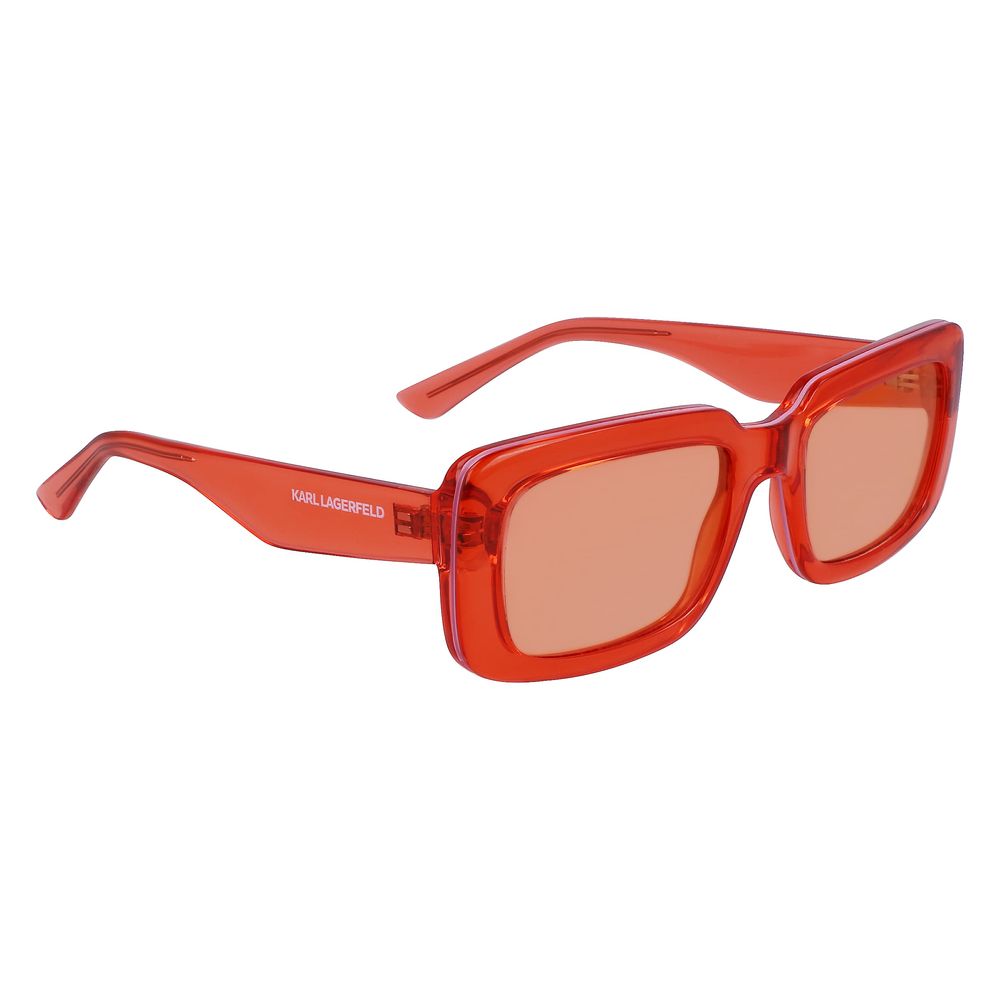 Orange Injected Sunglasses-Karl Lagerfeld-LabelTerrace.com