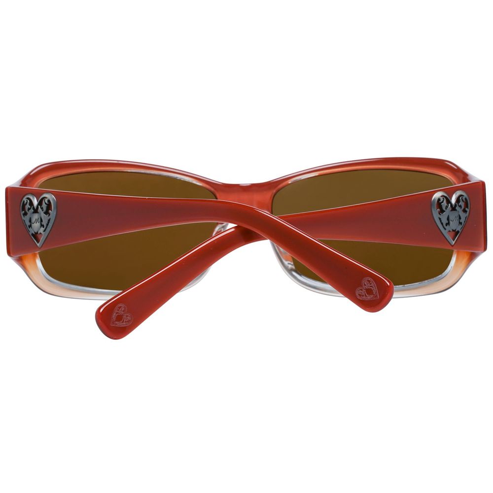 Orange Plastic Sunglasses-More & More-LabelTerrace.com