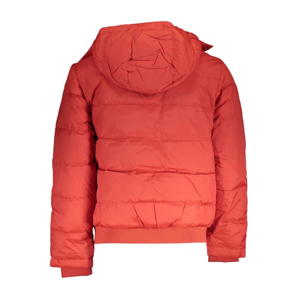 Orange Polyamide Men Jacket-La Martina-LabelTerrace.com