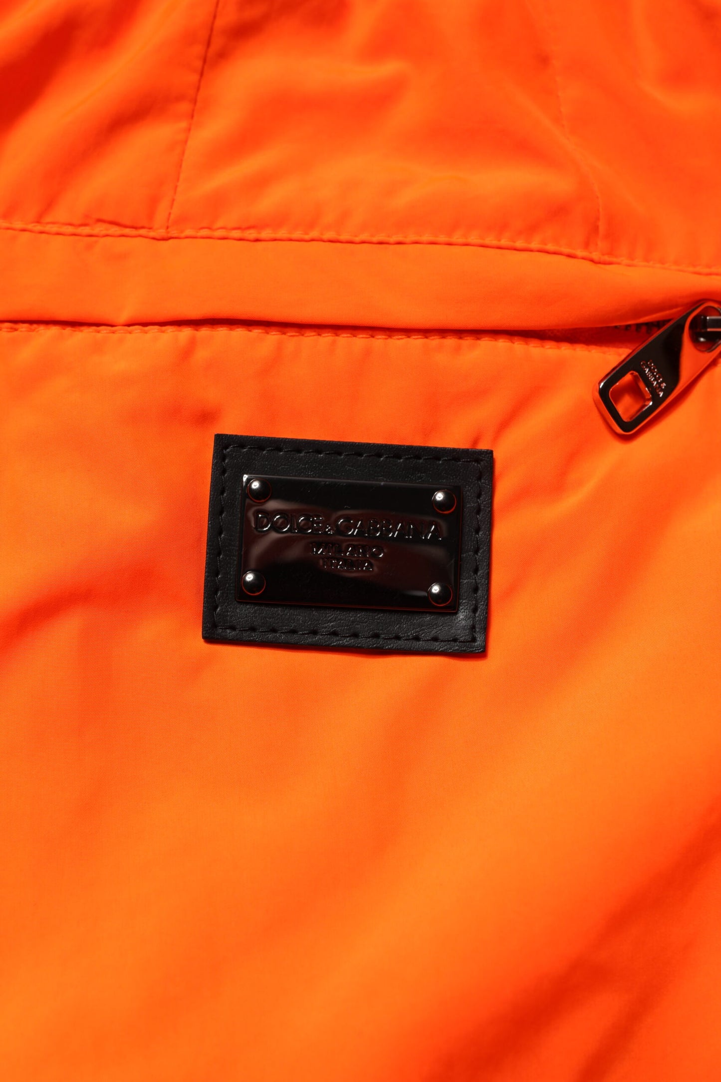 Orange Polyester Men Jogger Sweatpants Pants-Dolce & Gabbana-LabelTerrace.com