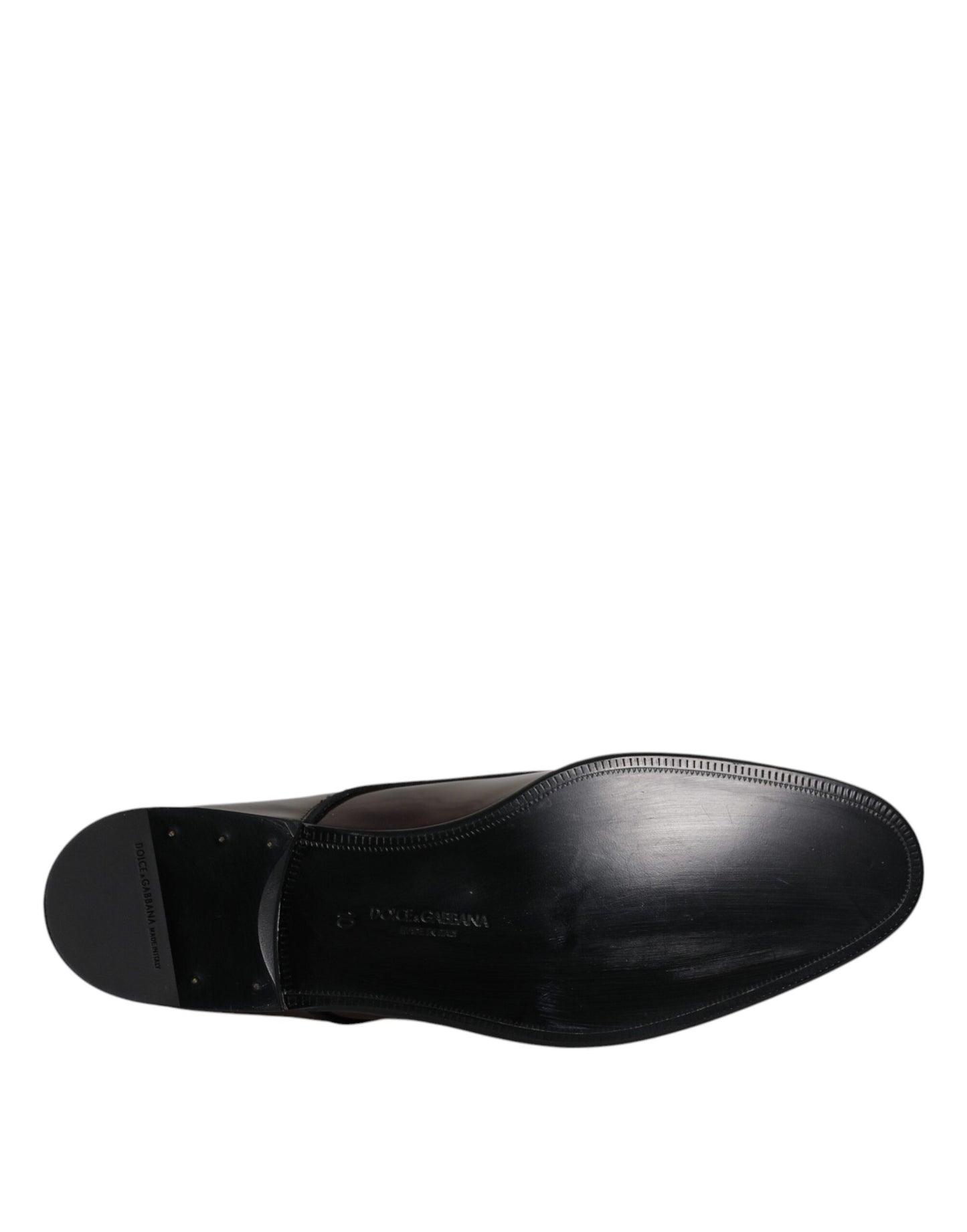 Peacock Patent Leather Derby Men Dress Shoes-Dolce & Gabbana-LabelTerrace.com