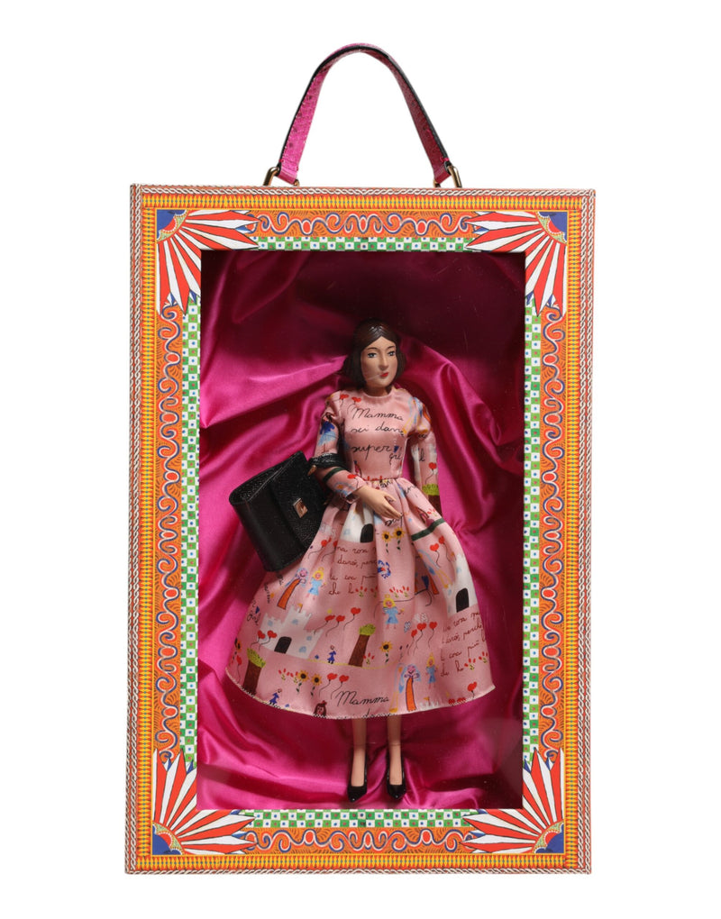 Pink Dress Ceramic Porcelain Fashion Leather Sicily Dolls-Dolce & Gabbana-LabelTerrace.com