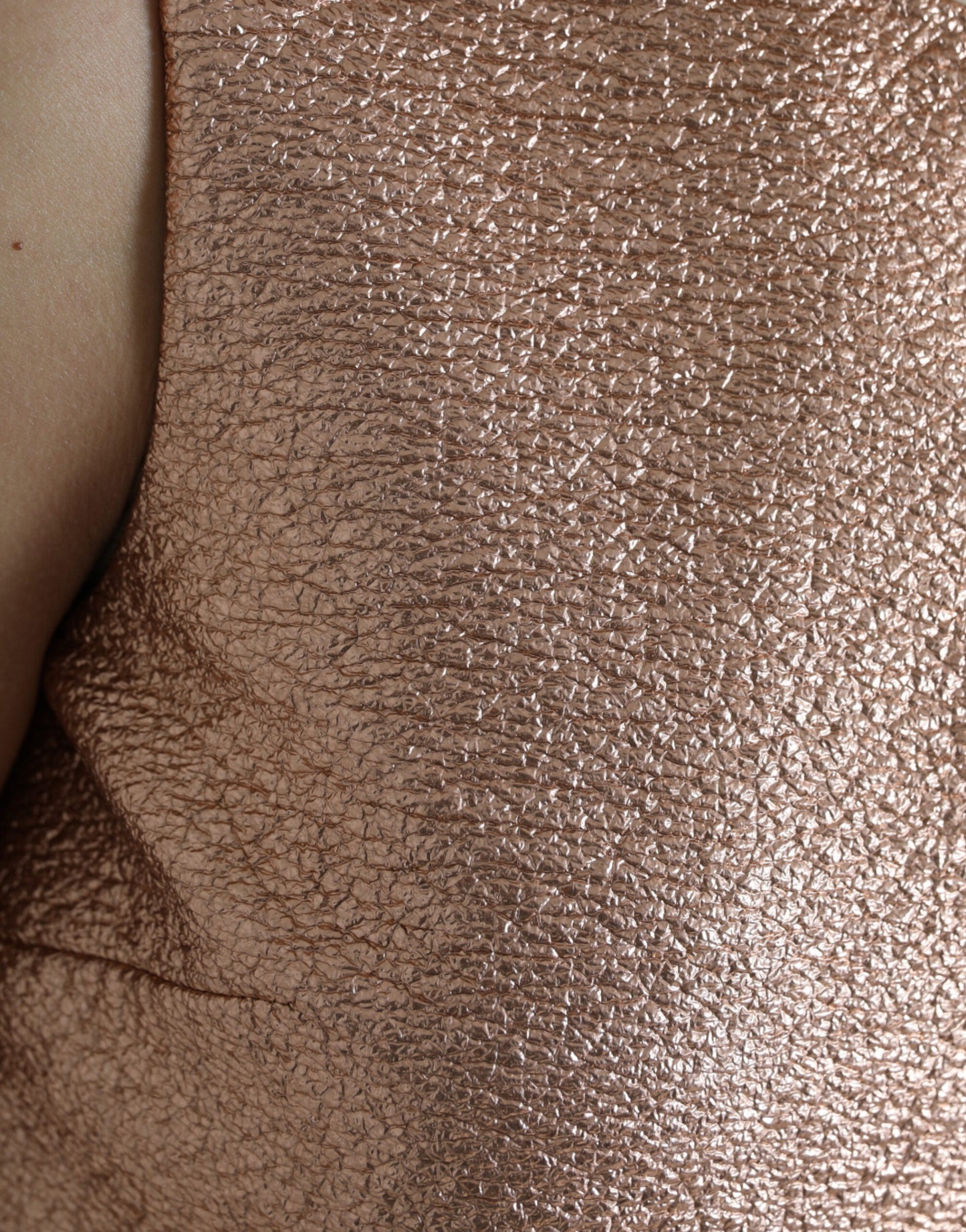 Pink Jacquard Sleeveless Shift Mini Dress-Dolce & Gabbana-LabelTerrace.com