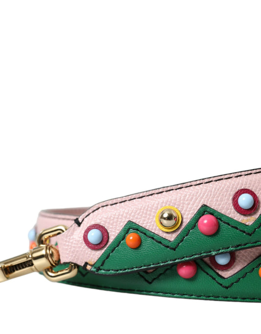 Pink Leather Handbag Accessory Shoulder Strap-Dolce & Gabbana-LabelTerrace.com