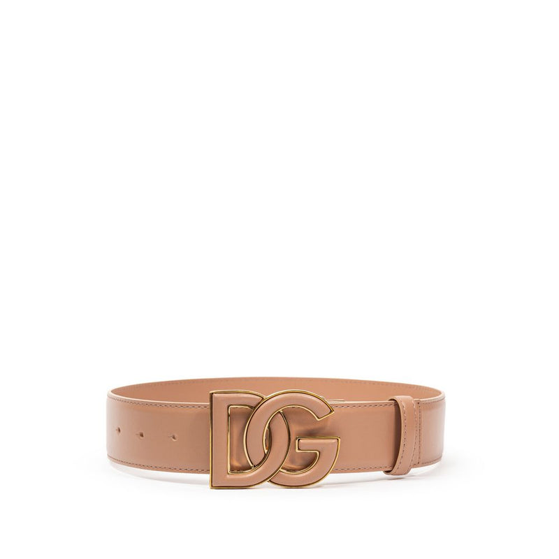 Pink Leather Regular Belt-Dolce & Gabbana-LabelTerrace.com