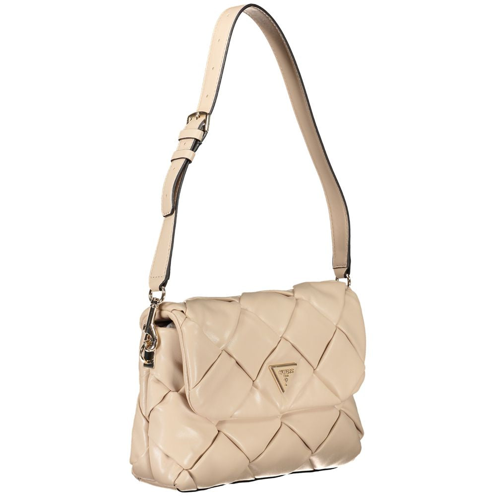 Pink Polyethylene Handbag-Guess Jeans-LabelTerrace.com