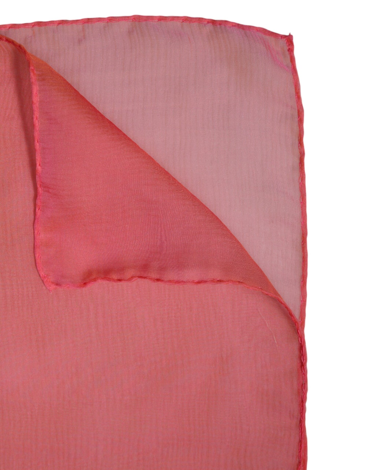 Pink Silk Rectangle Women Wrap Shawl Scarf-Dolce & Gabbana-LabelTerrace.com