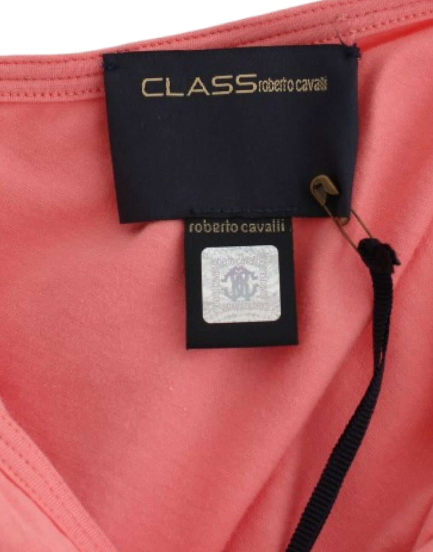 Pink cotton tank top-Cavalli-LabelTerrace.com