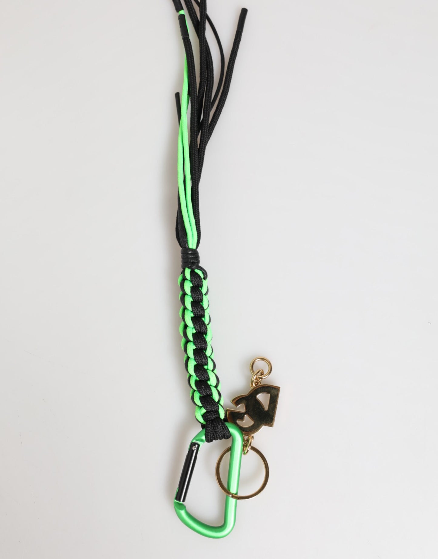 Polyester Multicolor Tape String DG Logo Keychain Keyring-Dolce & Gabbana-LabelTerrace.com