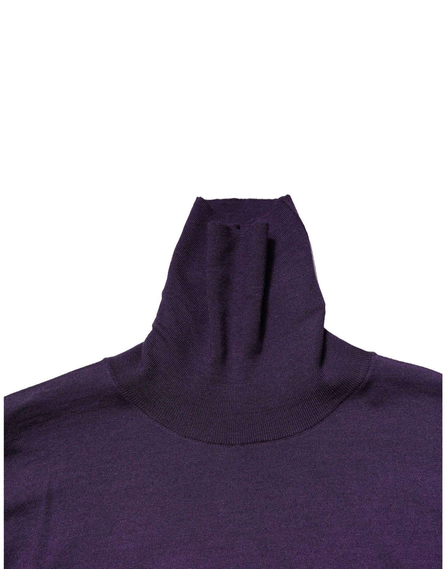 Purple Cashmere Turtleneck Pullover Sweater-Dolce & Gabbana-LabelTerrace.com