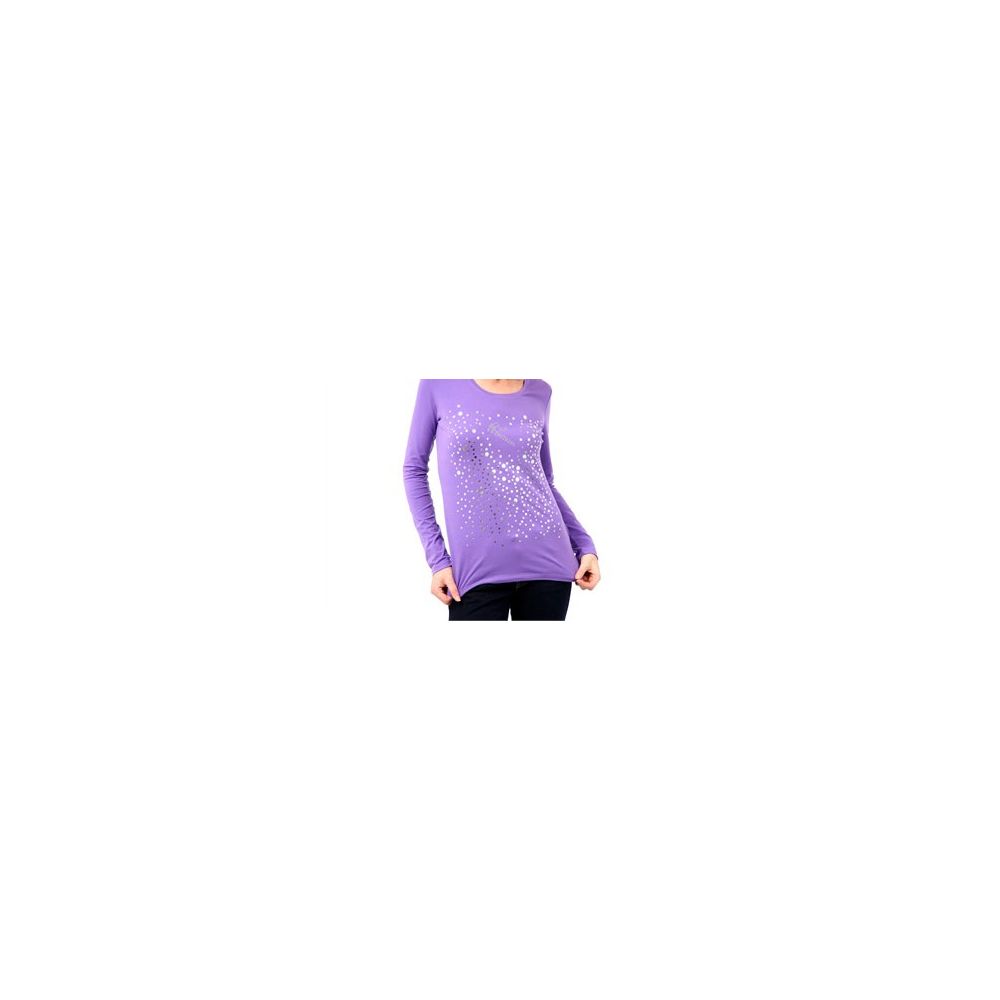 Purple Cotton Women Top-Montana Blu-LabelTerrace.com