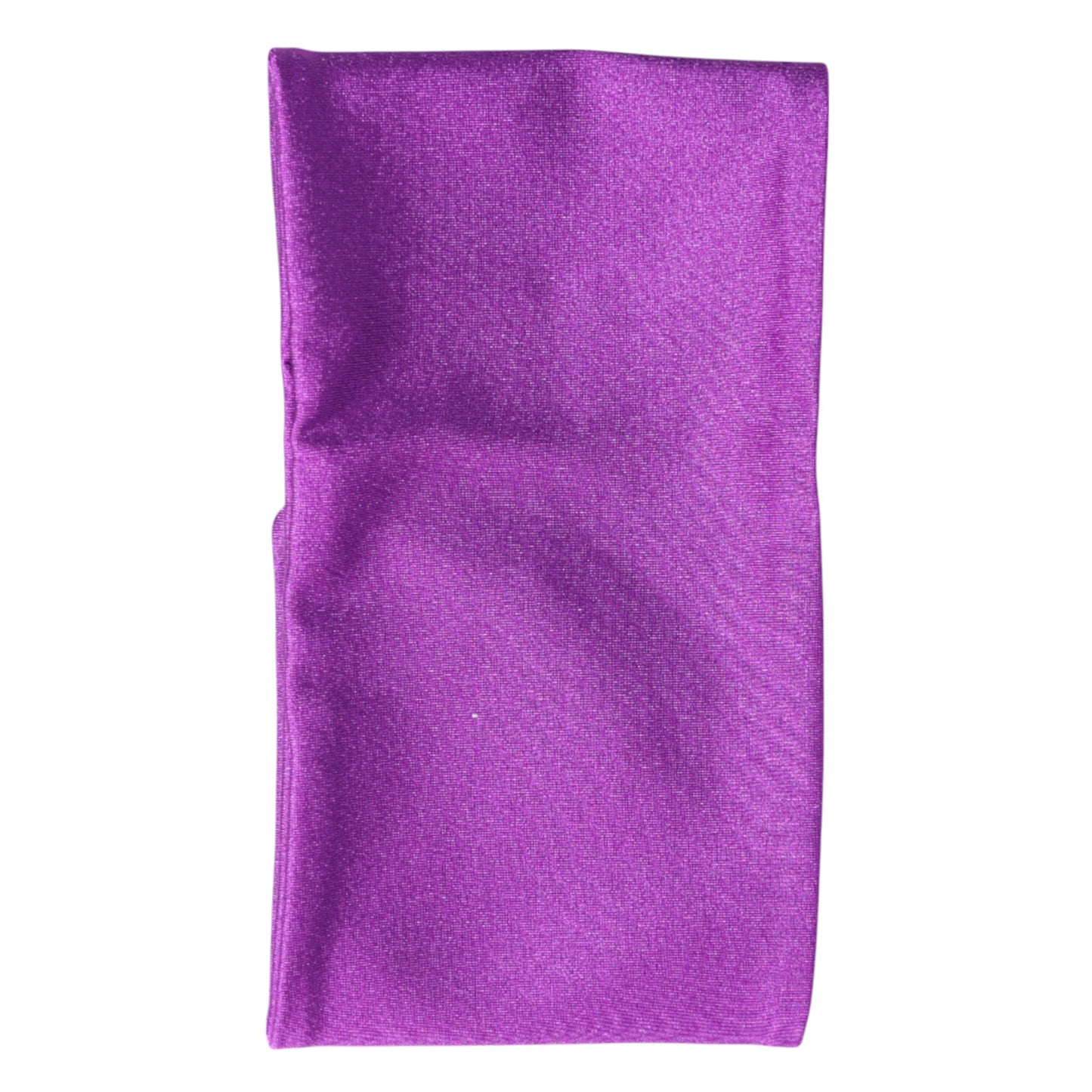 Purple Nylon Stretch Women Neck Warmer Scarf-Dolce & Gabbana-LabelTerrace.com