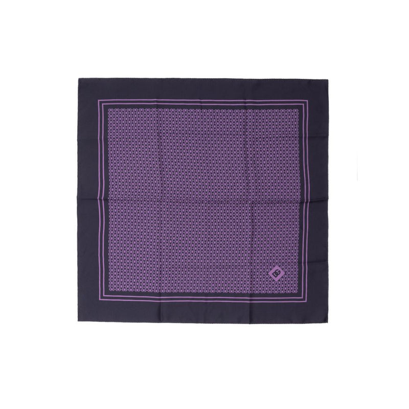 Purple Silk Pocket Square-Dolce & Gabbana-LabelTerrace.com