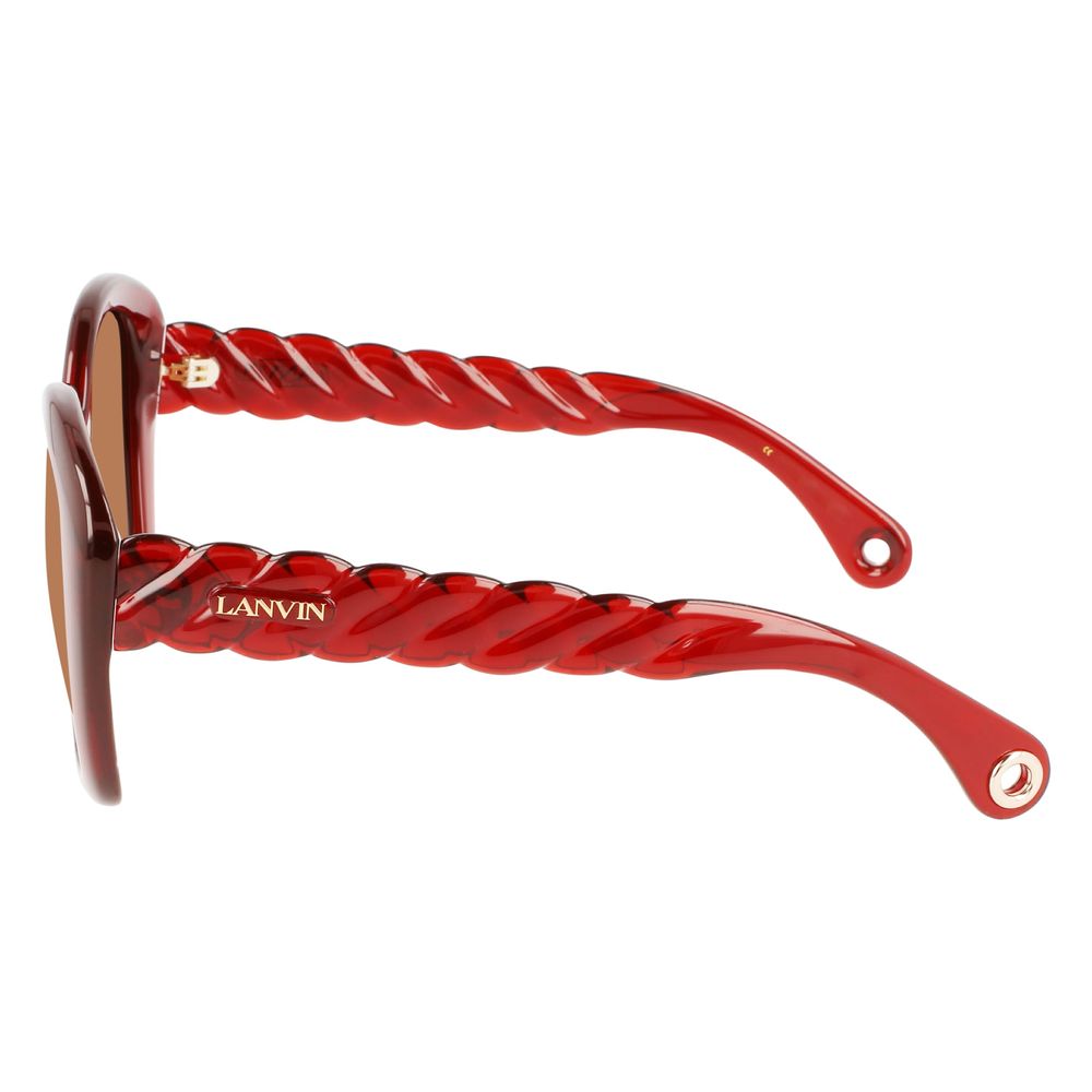 Red Bio Injected Sunglasses-Lanvin-LabelTerrace.com