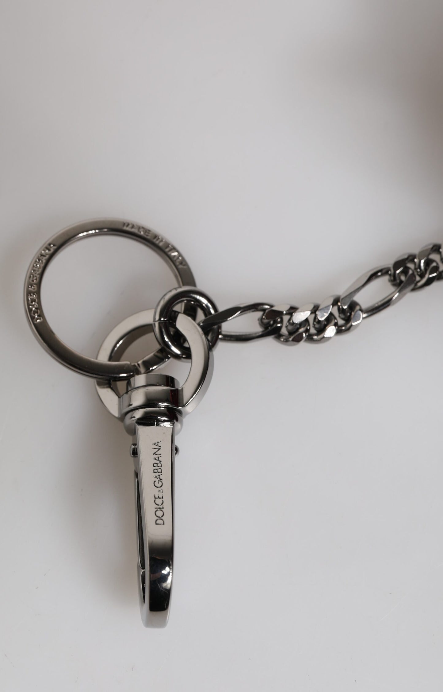 Red Black Polyester Animal Silhouette Keychain Keyring-Dolce & Gabbana-LabelTerrace.com