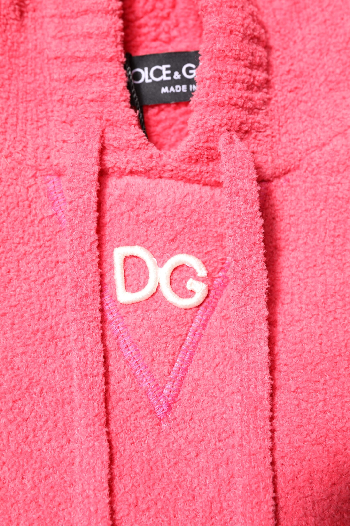 Red Cotton Knit Hooded Men Pullover Sweater-Dolce & Gabbana-LabelTerrace.com