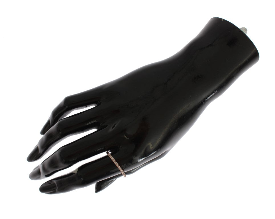 Red Gold 925 Silver Ring-Nialaya-LabelTerrace.com