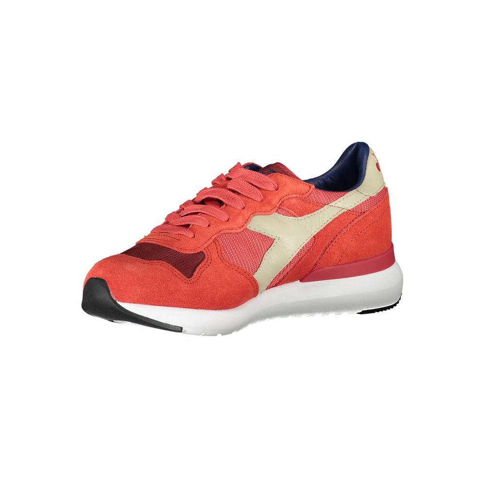 Red Leather Women Sneaker-Diadora-LabelTerrace.com