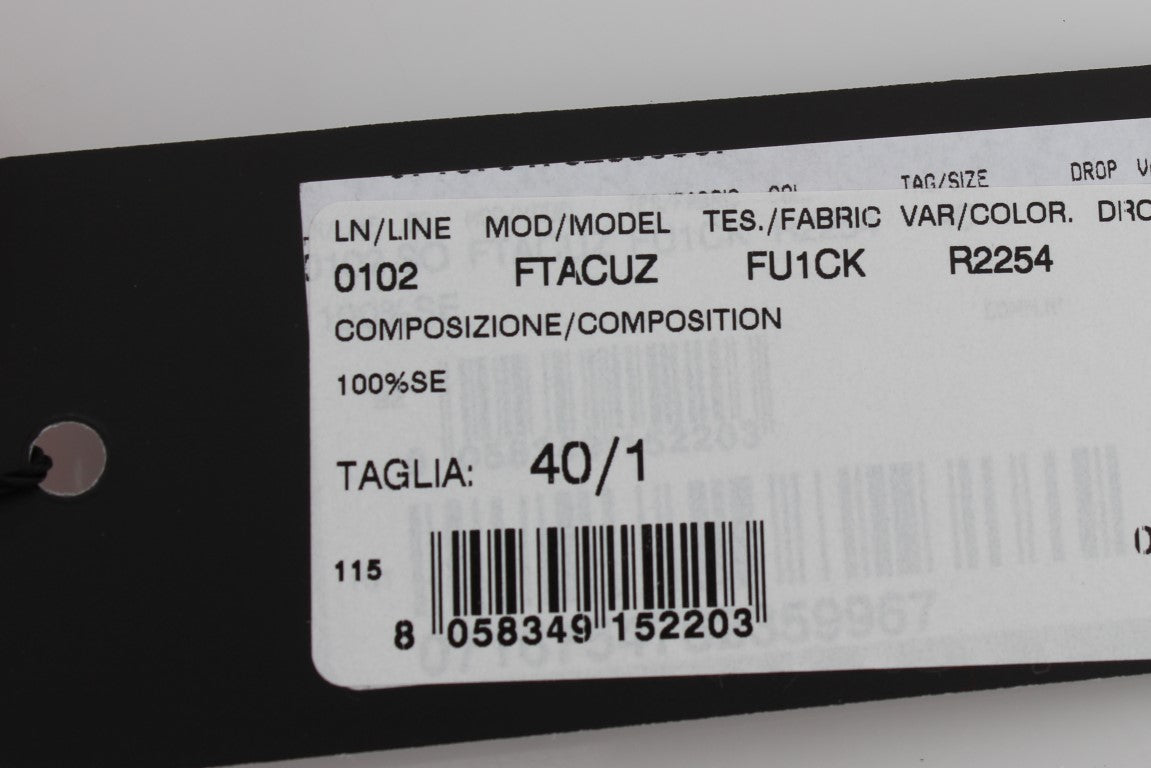 Red Silk Crystal Roses Shorts-Dolce & Gabbana-LabelTerrace.com