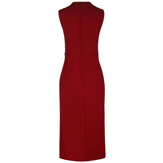 Red Viscose Dress-Dolce & Gabbana-LabelTerrace.com