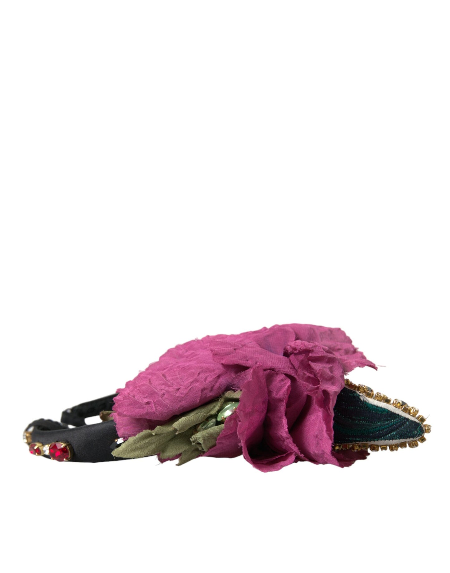 Red Watermelon Cherry Crystal Hairband Statement Diadem-Dolce & Gabbana-LabelTerrace.com