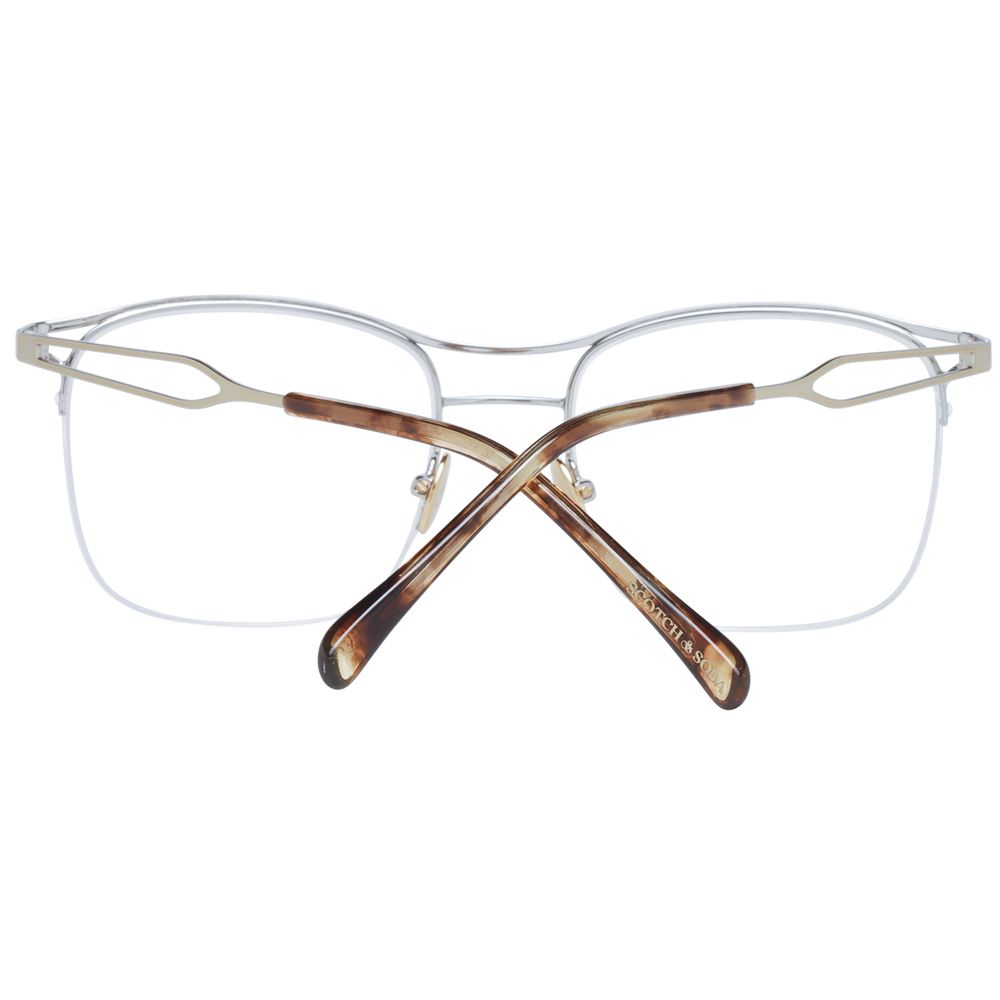 Silver Men Glasses Frame