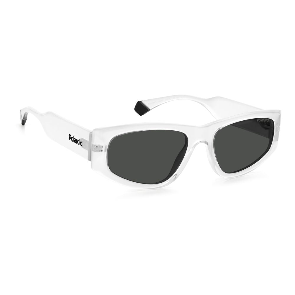 Transparent Plastic Sunglasses-Polaroid-LabelTerrace.com