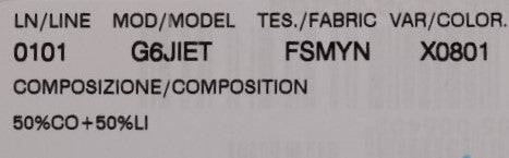 White Black Striped Cotton Linen Shorts-Dolce & Gabbana-LabelTerrace.com